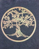 Green 24"D Oversized Celtic Tree of Life Medallion Metal Wall Circle Plaque