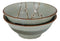 Made In Japan Set of 2 Sakura Cherry Blossoms Blue Plum Ramen Soup Bowls 42 oz