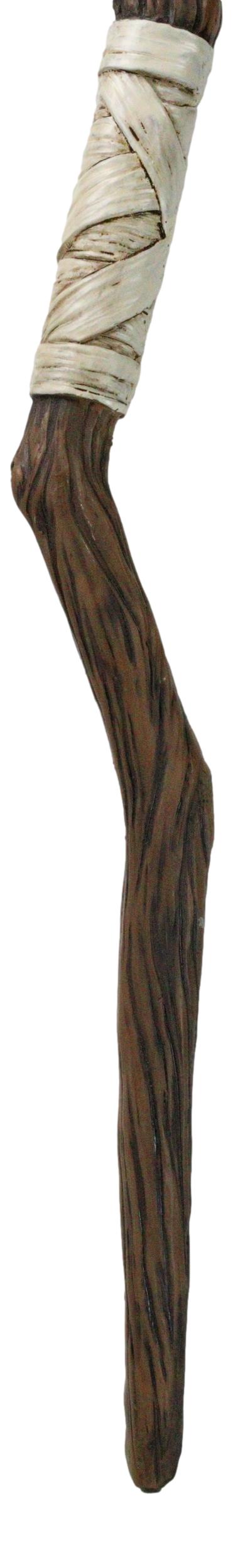 Wicca Witchcraft Sorcerers Fantasy Crescent Moon Dendritic Branch Magic Wand