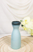 Pack Of 6 Porcelain Blue Sky Artistic Seikai Japanese Wine Sake Tokkuri Flasks