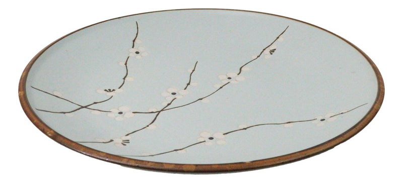 Made In Japan Ceramic Soushun Sakura Cherry Blossoms Large Dinner Plates 11"D