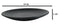 Pack Of 6 Black Silk Melamine Round Dinner Plates 10"D Restaurant Supply