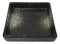 Set Of 6 Charcoal Grey Tone Hakumu Art Ceramic Square Condiment Sauce Dishes 2oz