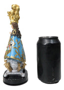 Our Lady of San Juan De Los Lagos with Golden Crown And Angels Figurine 8"H