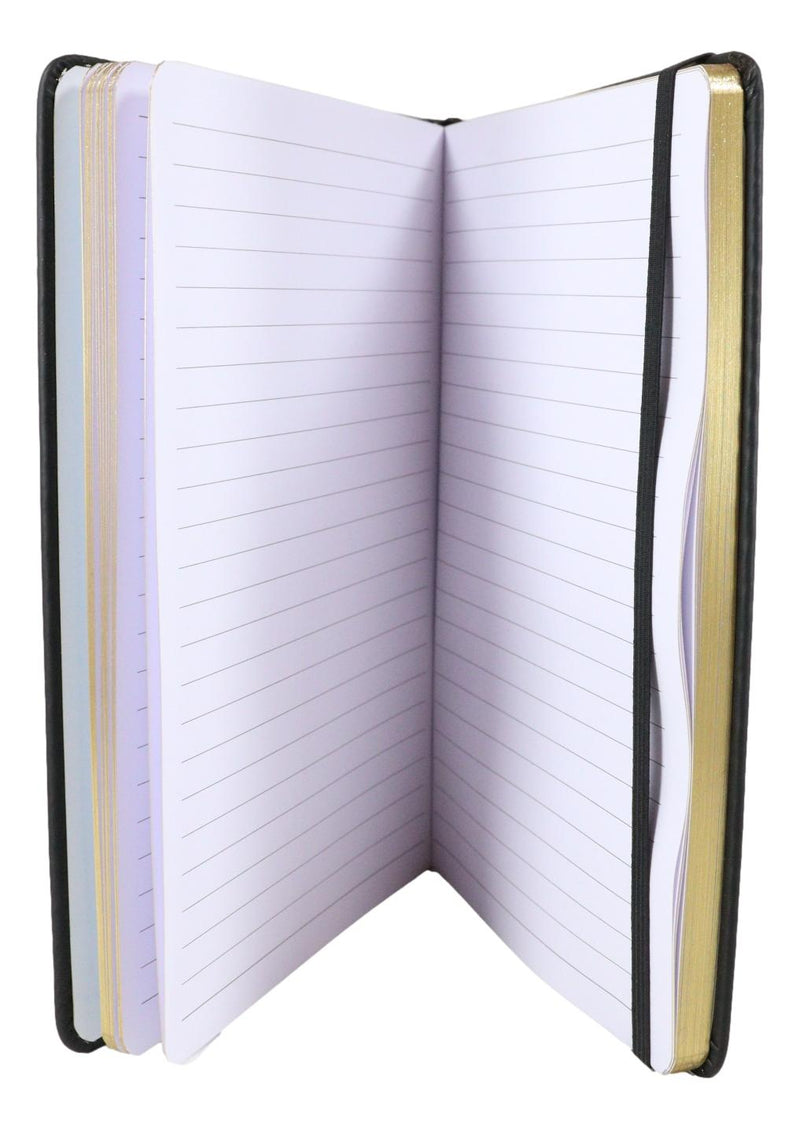 Mystic Mog Cat Book Of Spells Lined Pages Journal Book With Bookmark And Cord