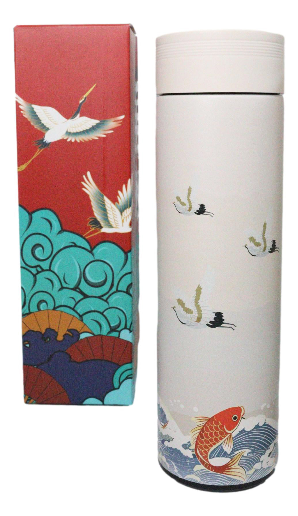 Scenery Of Japan 17oz Vacuum Insulated Stainless Steel Thermos Bottle W/ Infuser