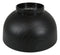 Ebros Japanese Black Red Lacquer Copolymer Plastic Rice Bowl Wood Grain Pattern Set 6