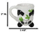 Topsy Turvy Ceramic Giant Asian Panda Bear Latte Juice Dessert Mini Mug Cup