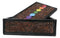 Metaphysical Rainbow 7 Chakra Zone Floral Scrollwork Tarot Cards Trinket Box