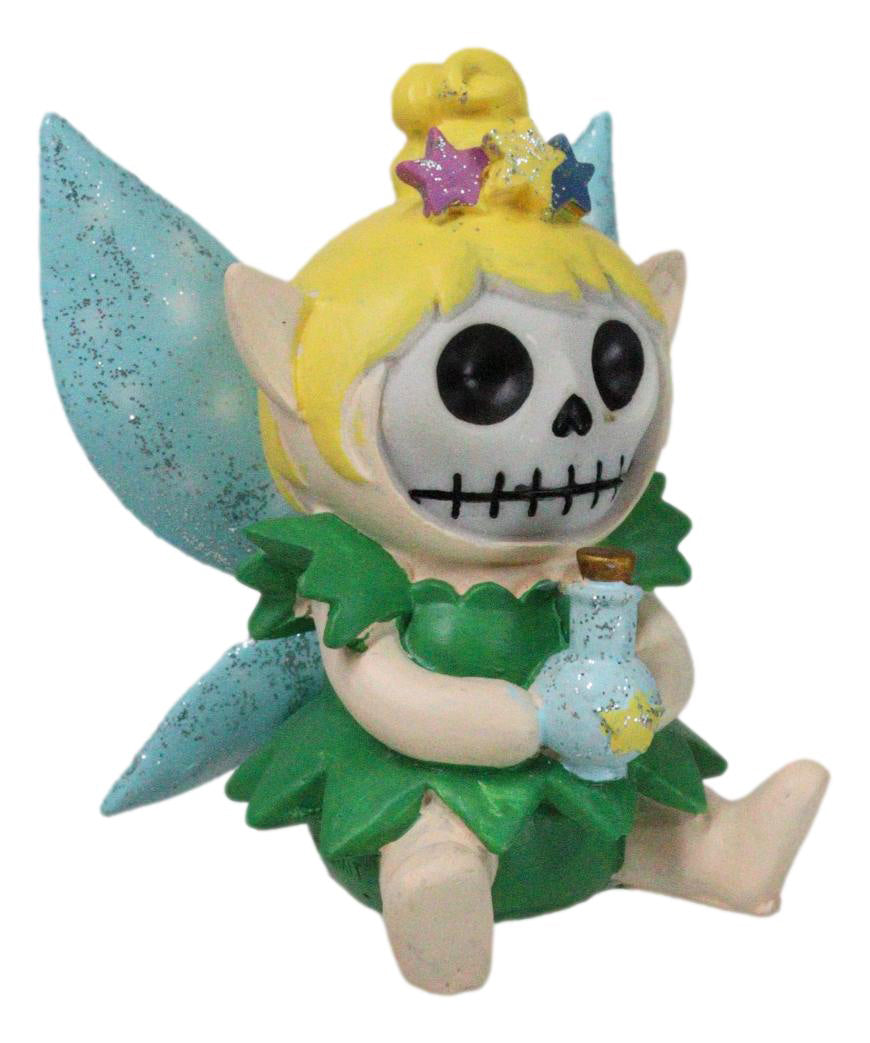 Pixie Skeleton Furrybones Tinker Bell Fairy With Pixie Dust Skeleton Figurine Furry B ...