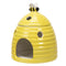 Yellow Whimsical Bumblebee Beehive Ceramic Essential Oil Warmer Candle Holder