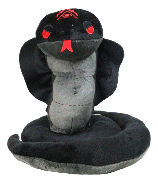 Underworld Mythological Creature Venomous Cobra Snake Decorative Luxe Soft Plush