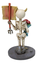 Day Of The Dead Skeleton Valentine With I Hate Everything But U Sign Figurine