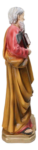 Christian Apostle Of Jesus Saint Matthew The Evangelist with Angel Figurine 8"H