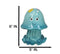 Whimsical Nautical Marine Blue Sea Jellyfish Money Coin Savings Piggy Bank