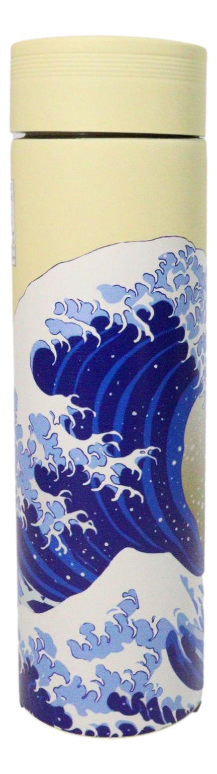 Great Wave 17oz Vacuum Insulated Stainless Steel Thermos Bottle with Tea Infuser