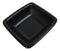 Pack Of 6 Square Black Silk Melamine Condiments Sauce Dipping Bowl or Dishes