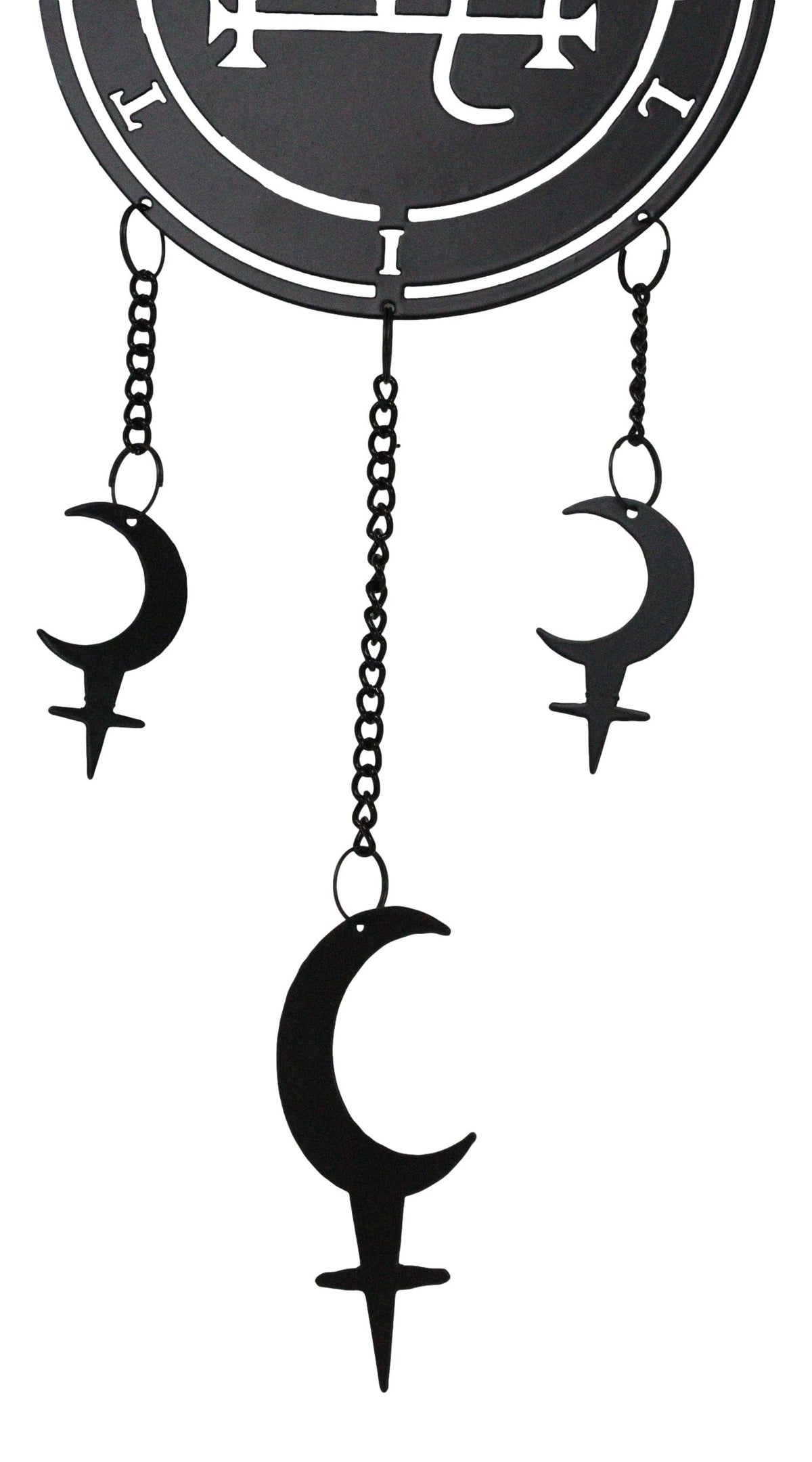 Dark Wicca Occultism Seal of Lilith Moon Sigil Spiral Wall Hanging Decoration
