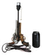 Rustic Western Texas Triple Six Shooter Gun Pistols Desktop Bedside Table Lamp