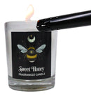 Pack of 3 Wicca Witchcraft Wildberry Sweet Honey White Sage Votive Candle Trio