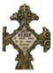 Rustic Southwestern Fleur De Lis Scrollwork God Bless A Friend Loves Wall Cross