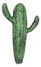 Pack Of 2 Cast Iron Rustic Western Desert Saguaro Cactus 3-Pegs Triple Wall Hook