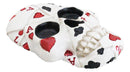 Small Gambling Den Poker Skull Beer Bottle Opener Decor Fridge Magnet