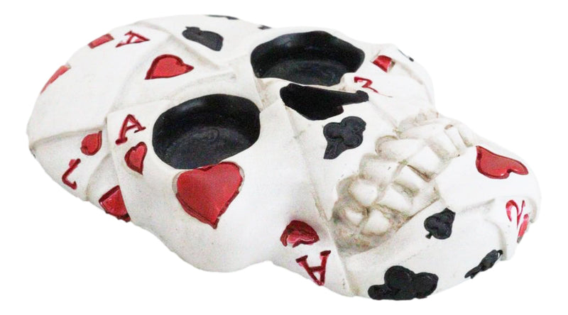 Small Gambling Den Poker Skull Beer Bottle Opener Decor Fridge Magnet