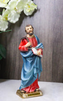 Christian Apostle Of Jesus Saint Thomas The Logical Doubter Thinker Figurine 8"H