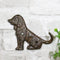 Pack Of 3 Cast Iron Whimsical Rustic Cocker Spaniel Dog Wagging Tail Wall Hooks
