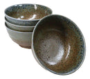 Set Of 4 Japanese Sunaji Kairagi Porcelain Medium Pasta Rice Soup Bowls 32oz