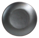 Set Of 5 Black Tetsu Kesho Round Appetizer Dessert Salad Ceramic Plates 6"D