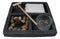 Square Buddha Zen Garden Set Lotus Incense And Candle Holder Meditation Kit