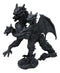 Legends Of Hercules Fantasy Five Headed Dragon Hydra Faux Stone Figurine 8"H