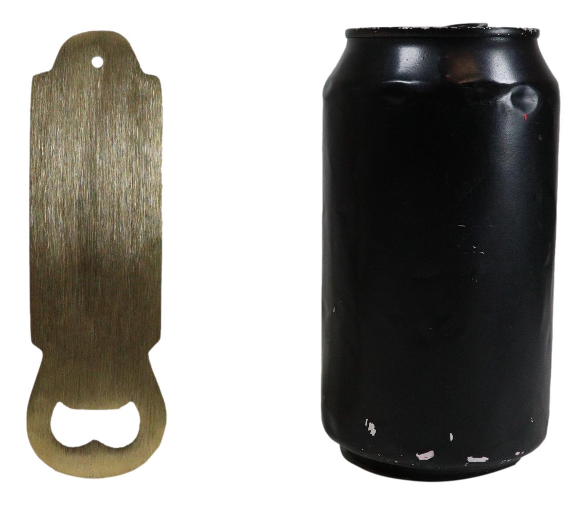 Set Of 2 Solid Brass Antiqued Nautical Marine RMS Titanic Hand Bottle Cap Opener