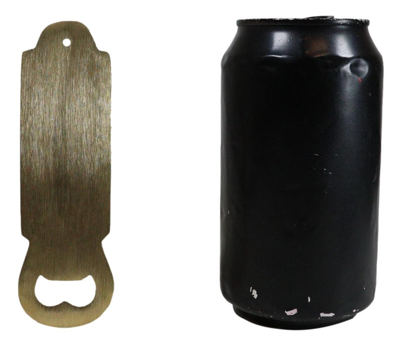 Set Of 2 Solid Brass Antiqued Nautical Marine RMS Titanic Hand Bottle Cap Opener