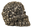 Ossuary Morphing Ghost Whisper Boneyard Skeletons Faux Brass Skull Figurine