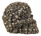 Ossuary Morphing Ghost Whisper Boneyard Skeletons Faux Brass Skull Figurine