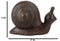 Whimsical Rustic Western Farmhouse Cast Iron Cottage Mollusca Snail Figurine