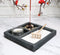 Square Buddha Zen Garden Set Lotus Incense And Candle Holder Meditation Kit