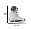 Ebros 'Paw-Star' Pups King Charles Spaniel in Sneaker with Glass Eyes Figurine