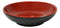 Pack Of 10 Red And Black Melamine Dipping Sauce Or Condiment Round Dishes 4"D