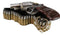 Rustic Old World Western Country Cowboy Gun Pistol With Bullets Trinket Box