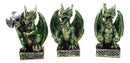 Set of 12 Colorful Viking Dragons in Multiple Poses and Armory Mini Figurines