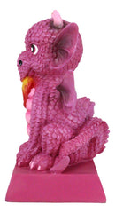 Pink Drake Koan Cartoon Chibi Dragon Figurine A Princess With Her Own Dragon