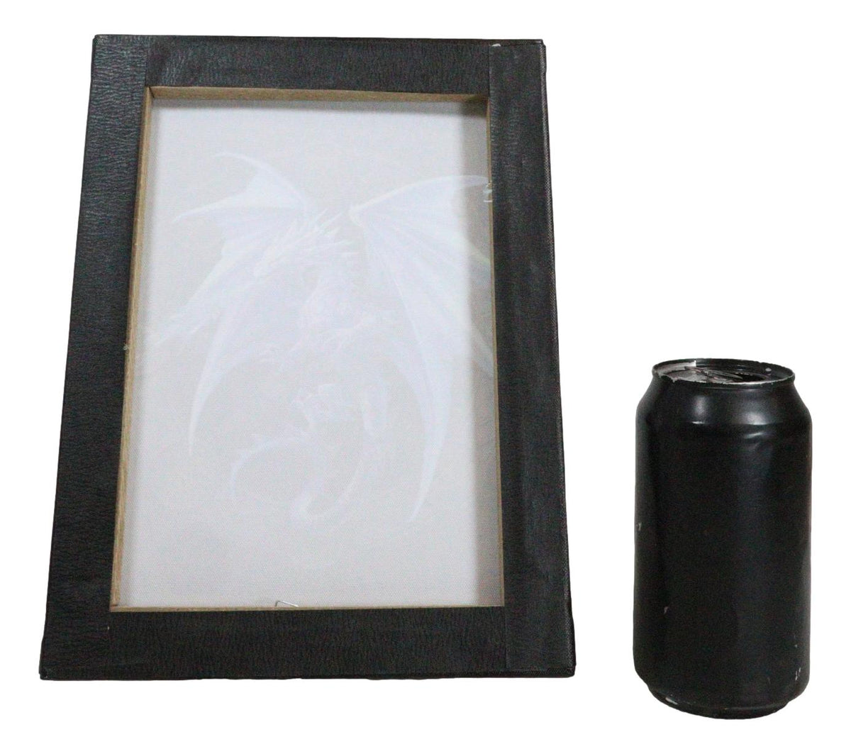Anne Stokes Yule Drake Sabbats Wheel of The Year Dragon Canvas Wall Decor - Ebros Gift