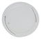 Pack Of 5 Ceramic Yukino Hana Snow Collection Large Round Dinner Plates 10" D