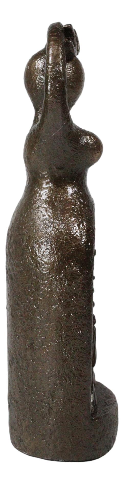 Wicca Spiral Triple Moon Goddess Mother Maiden Crone Tree Of Life Figurine