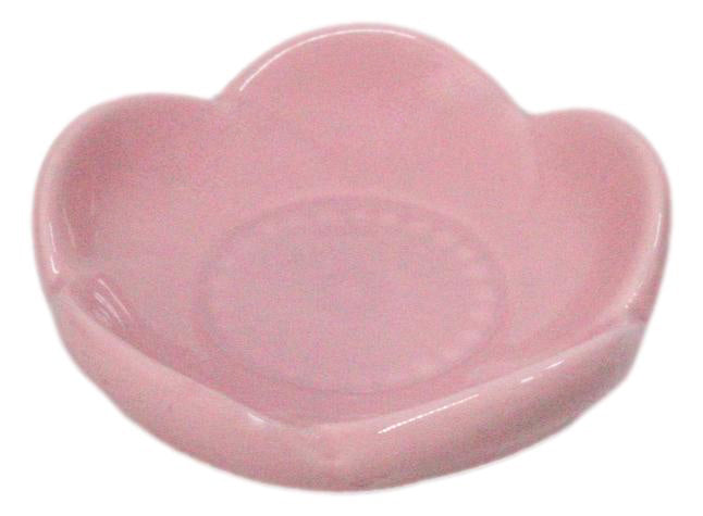 Ebros Set of 6 Pink Sakura Cherry Blossom Porcelain Sauce Dishes 3 Inch