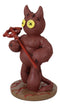 Pinheadz Voodoo Monster Devil with Pitchfork Halloween Horror Villain Figurine